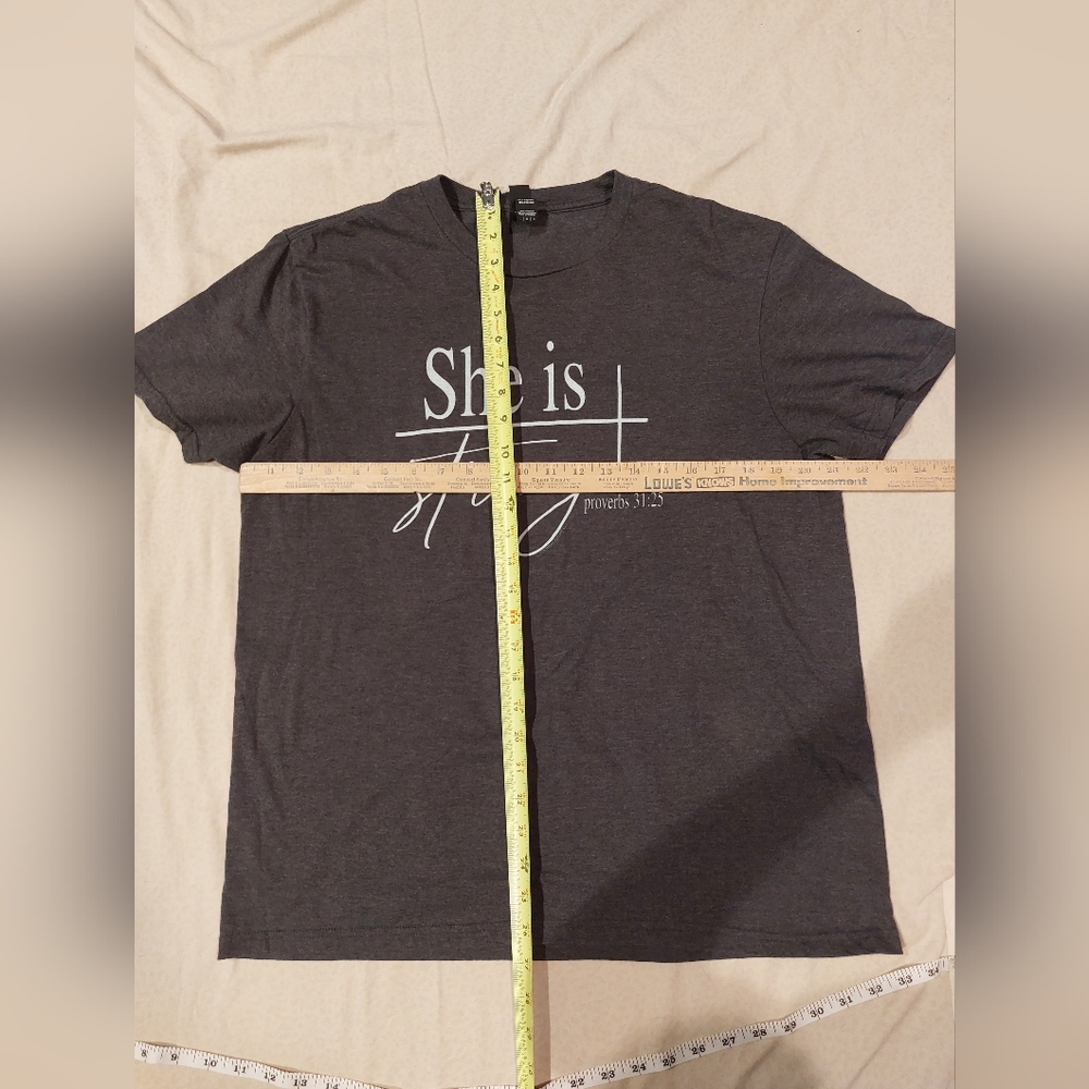 Women's Gray Graphic T-Shirt
